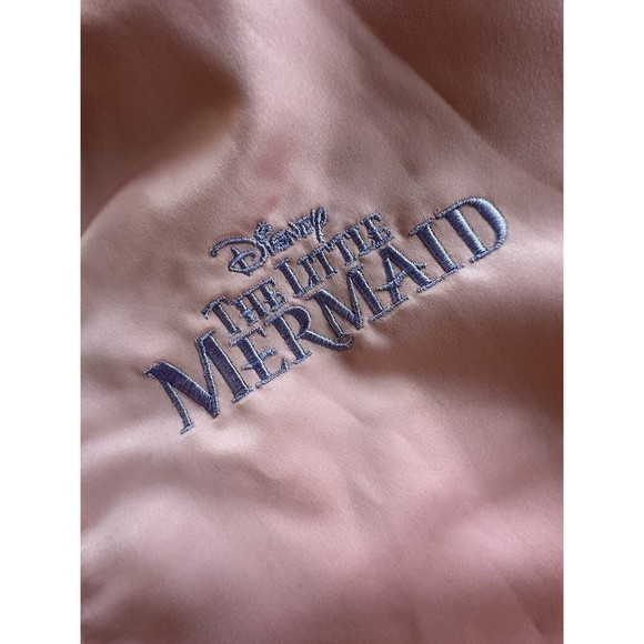 Disney Store Ariel Pink W/Sequin Satin Varsity Jacket The Little Mermaid… - Picture 5 of 16